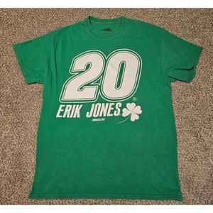 Vintage Joe Gibbs Erik Jones #20 Nascar Short Sleeve Graphic T-Shirt